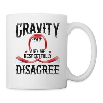 montagnes russes Vintage Gravity And - Mug blanc - blanc - Droite