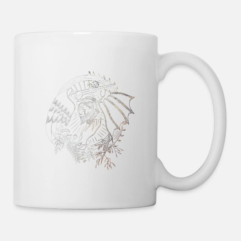 Engel Teufel Gothic - Tasse - Weiß