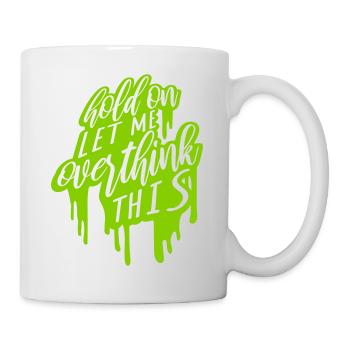 Permettez-moi d’exagérer - Mug blanc - blanc - Droite