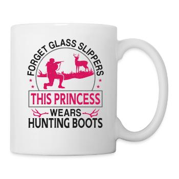 Buck Deer Hunting Hunter Girl - Mug - white - Right