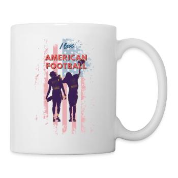 I love American football - Mug - white - Right