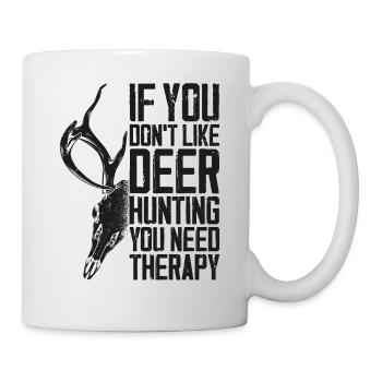 Chasseur de cerfs buck si vous - Mug blanc - blanc - Droite