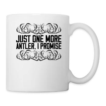 Buck Deer Hunting Hunter Vintage - Mug blanc - blanc - Droite