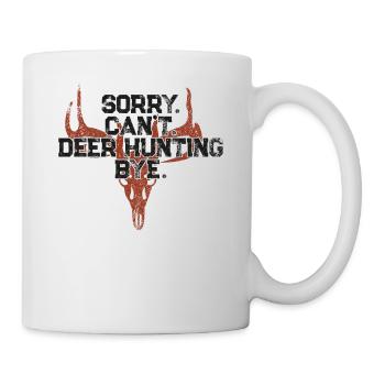 Buck Deer Hunting Hunter Sorry. - Mug - white - Right