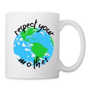 Conservation de la nature Climat Conservationnistes Mer - Mug blanc - blanc - Droite