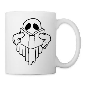 Comic Spirit Book Read Book - Mug - white - Right