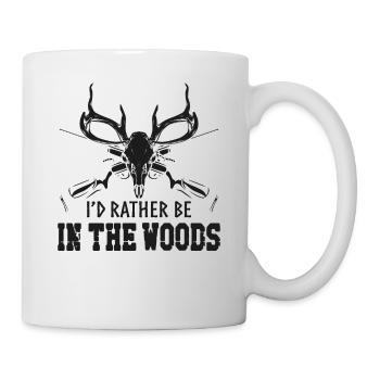 Chasseur de cerfs buck J’aurais - Mug blanc - blanc - Droite