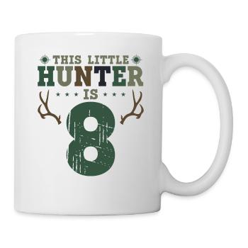 Buck Deer Hunting Hunter Kid 8ème - Mug blanc - blanc - Droite