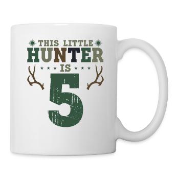 Buck Deer Hunting Hunter Kid 5ème - Mug blanc - blanc - Droite