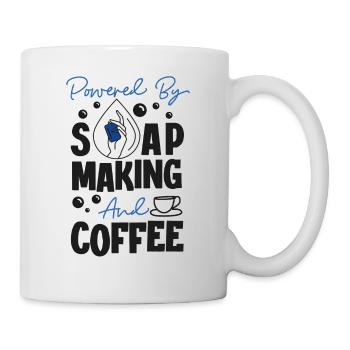 Soap Making Crafting Powered By - Mug - white - Right