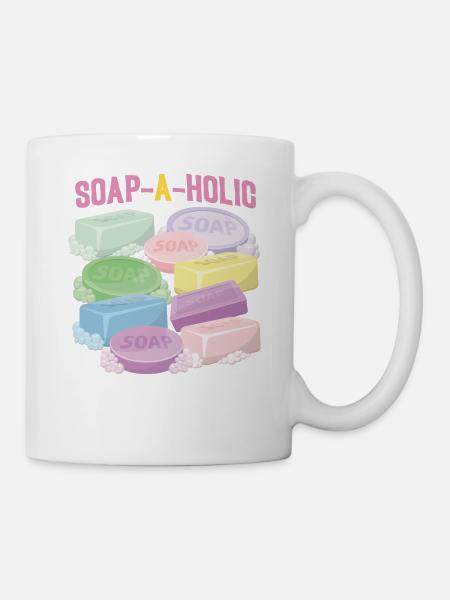 Soap Making Crafting Soap-A-Holic - Tasse - Weiß
