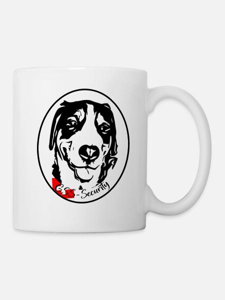Sécurité GSS - Mug blanc - blanc