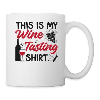 Sommelier Wine Drinking Tasting - Tasse - Weiß - Rechts