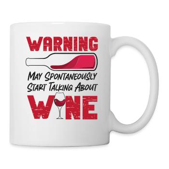 Sommelier Wine Drinking Tasting - Tasse - Weiß - Rechts