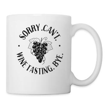 Sommelier Wine Drinking Tasting - Tasse - Weiß - Rechts