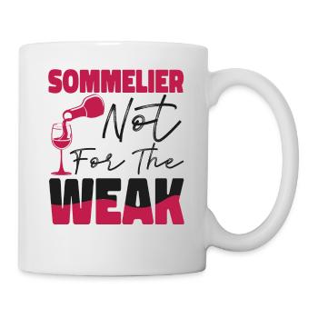 Sommelier Wine Drinking Tasting - Tasse - Weiß - Rechts