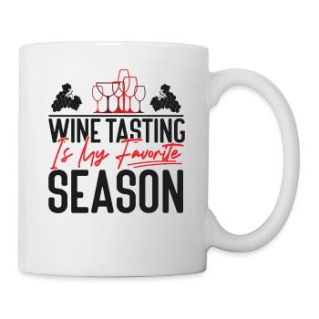 Sommelier Wine Drinking Tasting - Tasse - Weiß - Rechts
