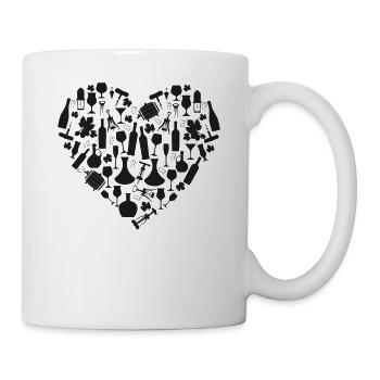 Sommelier Wine Drinking Tasting - Tasse - Weiß - Rechts