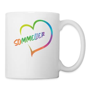 Sommelier Wine Drinking Tasting - Tasse - Weiß - Rechts