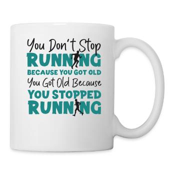 Running Runner Half Marathon - Mug - white - Right