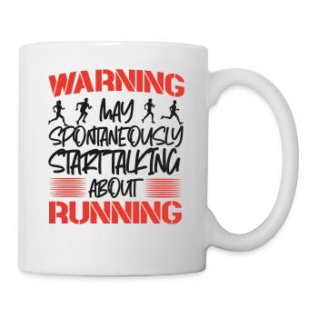 Running Runner Half Marathon - Mug - white - Right
