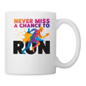 Running Runner Half Marathon - Mug - white - Right