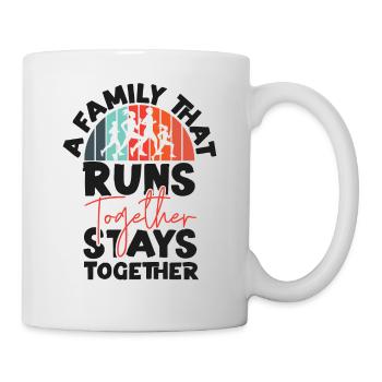 Running Runner Half Marathon - Mug - white - Right