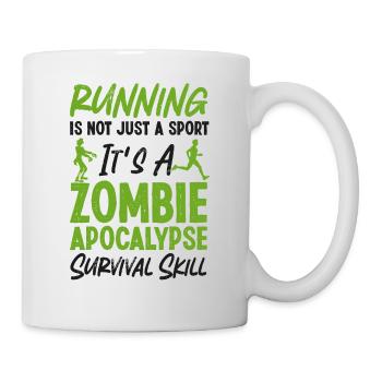Running Runner Semi-Marathon - Mug blanc - blanc - Droite