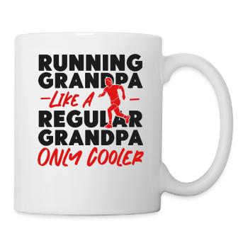 Running Runner Half Marathon - Mug - white - Right