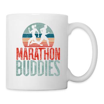 Running Runner Half Marathon - Tasse - Weiß - Rechts