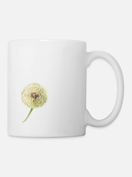 Pusteblume wünsch dir was - Tasse - Weiß