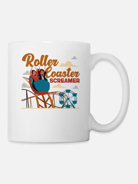 Roller Coaster Roller Coaster - Mug - white