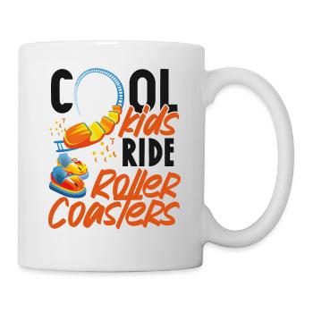 Roller Coaster Cool Kids Ride - Mug - white - Right