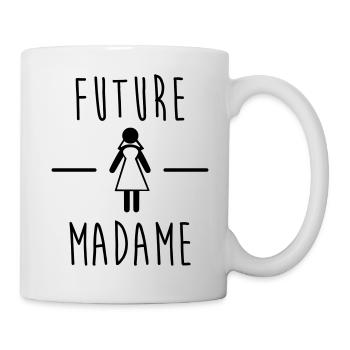 Future madame, EVJF pas cher, idée cadeau - Mug blanc - blanc - Droite