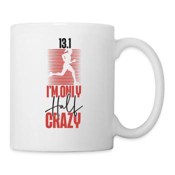 Running Runner Semi-marathon Demi-marathon - Mug blanc - blanc - Droite