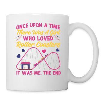 Roller Coaster Girl Once Upon A - Mug - white - Right