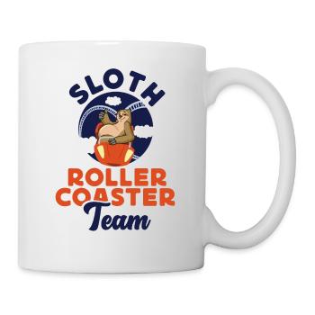 Roller Coaster Sloth Sloth Roller - Mug - white - Right