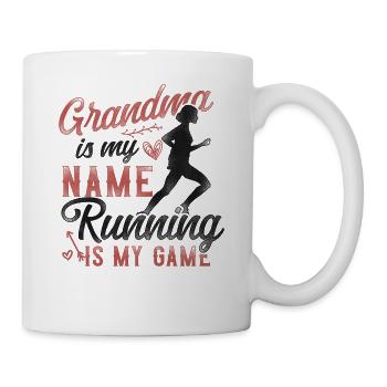 Running Runner Half Marathon - Mug - white - Right