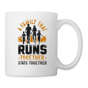 Running Runner Half Marathon - Mug - white - Right