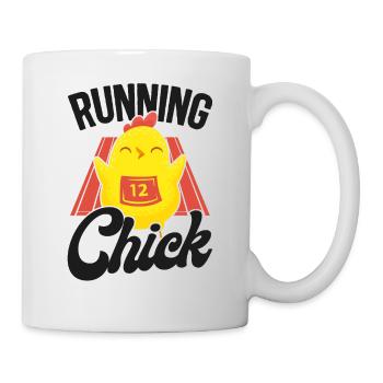 Running Runner Half Marathon - Mug - white - Right