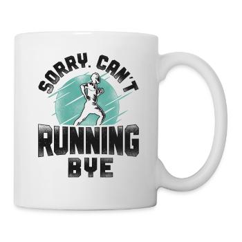 Running Runner Half Marathon - Tasse - Weiß - Rechts