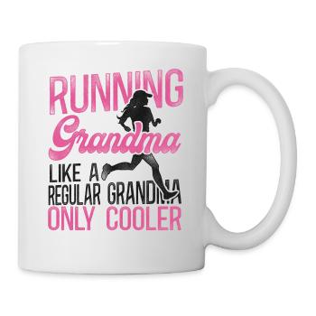 Running Runner Half Marathon - Mug - white - Right