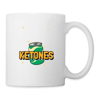 Keto-Diät - Tasse - Weiß - Rechts