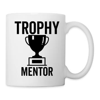 Trophée Mentor - Mug blanc - blanc - Droite