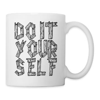 BRICOLAGE - faites-le vous-même - Mug blanc - blanc - Droite