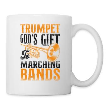 Fanfare de trompettiste - Mug blanc - blanc - Droite