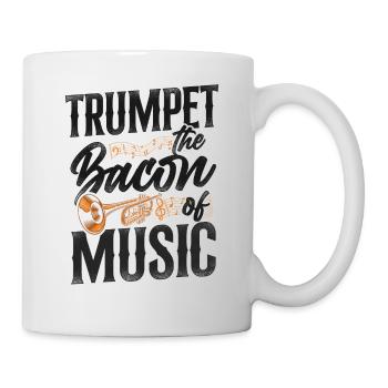 Trumpet Player Vintage Trumpet The - Tasse - Weiß - Rechts