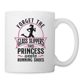 Running Runner Half Marathon Girl - Mug - white - Right