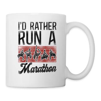 Running Runner Semi-Marathon - Mug blanc - blanc - Droite