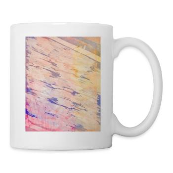 Abstract Art - Tasse - Weiß - Rechts